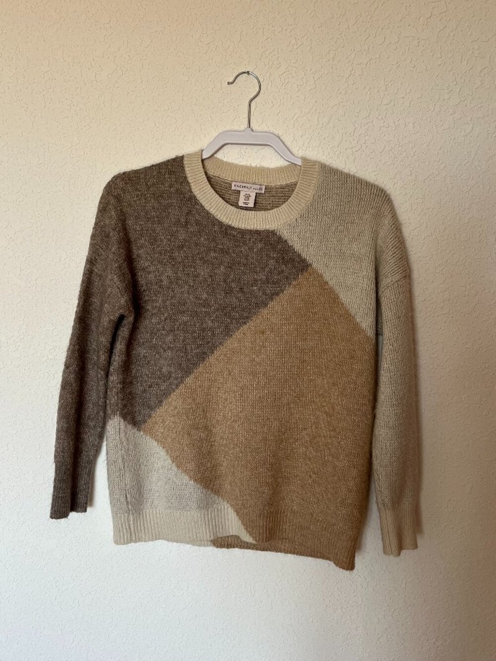 Sincerely Jules Neutral Sweater (XS fits like M)